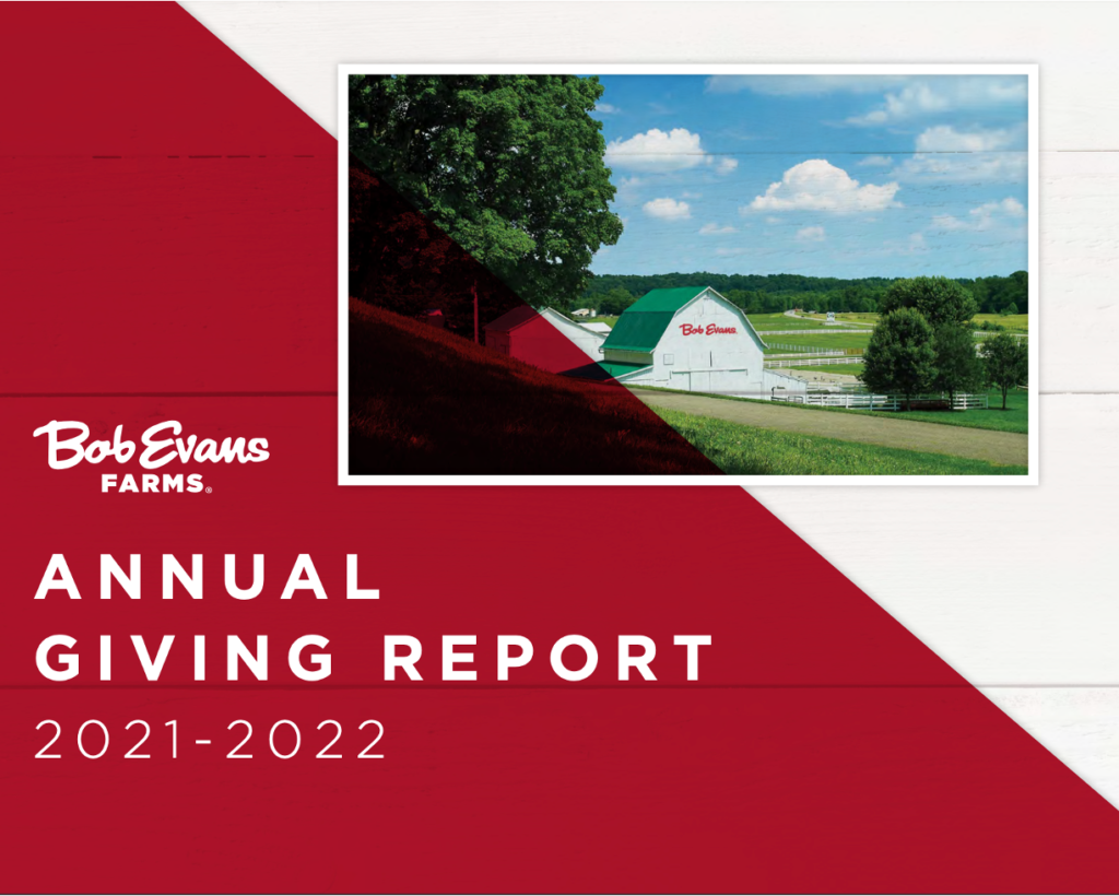 Bob Evans Farms Giving Report Thumbnail